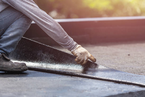 Professional Basement Waterproofing technician working in Allentown, PA